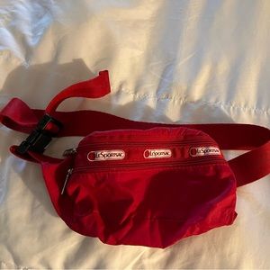 LeSportSac Waist Bag, Belt Bag, Red